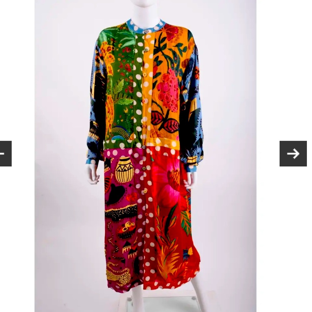 NWOT Farm Rio Midi Dress